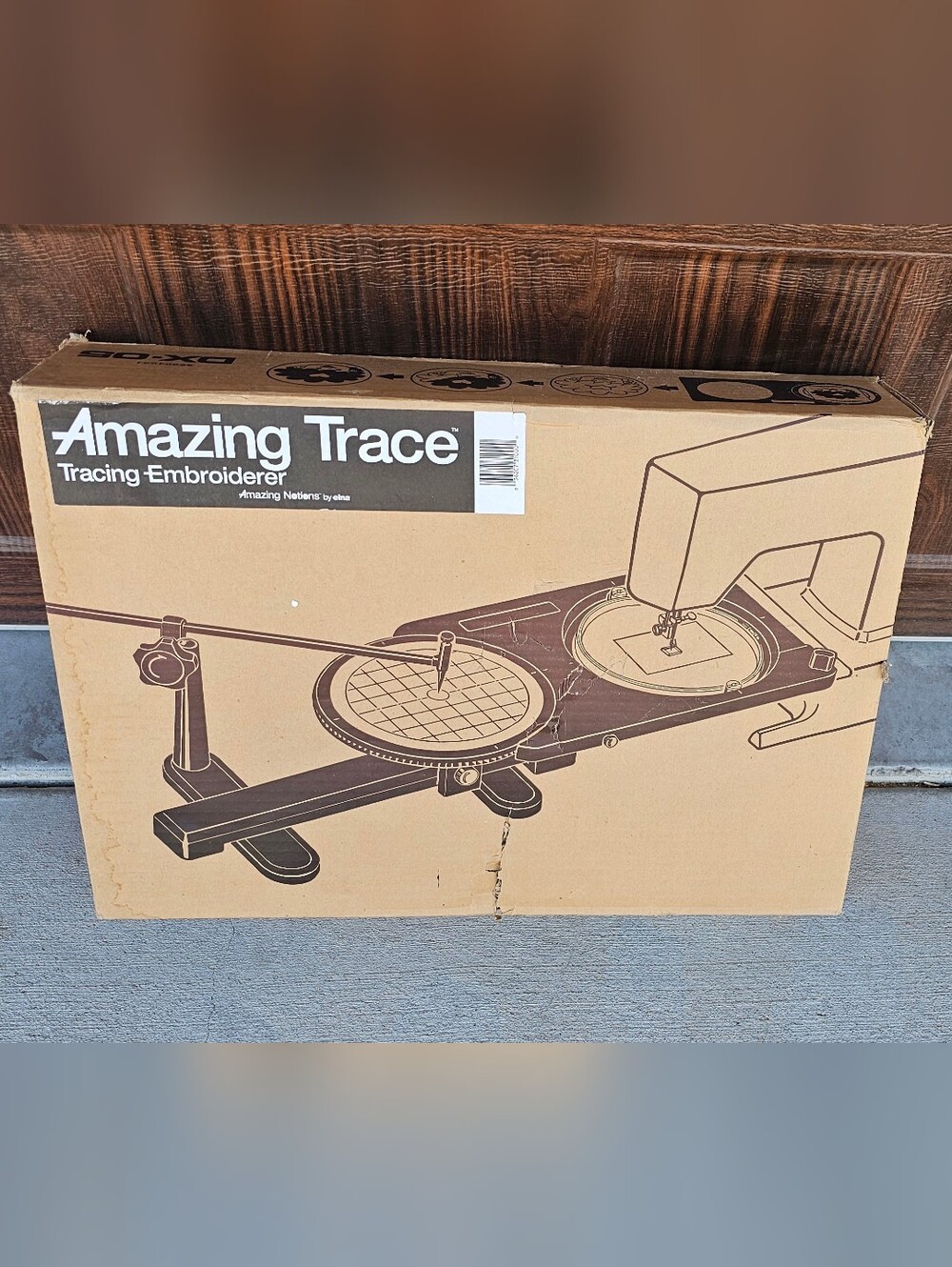 Embroidery Sewing Machine Attachment Elna Amazing Trace DX-05